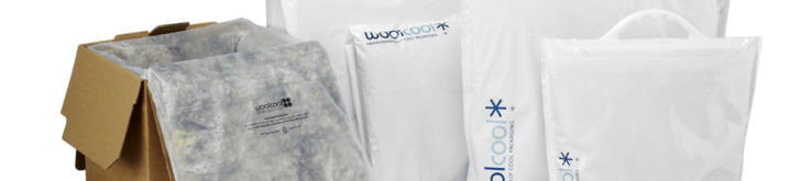 woolcool sustainable box and pouches