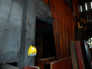 Tinytag temperature and relative humidity data logger for church pipe organ conservation monitoring