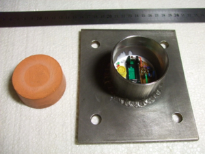 Tinytag Re-Ed count logger used for environmental research into sediment movement