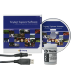 TK-4014-MED-SPK Tinytag Talk 2 Starter Pack containing medical temperature data logger, software and cable.