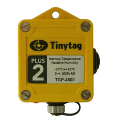 TGP-4500 Tinytag Plus 2 internal temperature and relative humidity data logger - top view